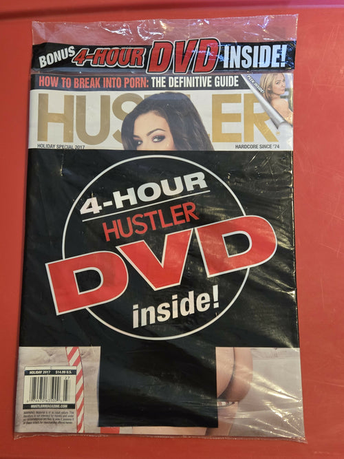 Hustler Magazine with DVD - holiday Special 2017