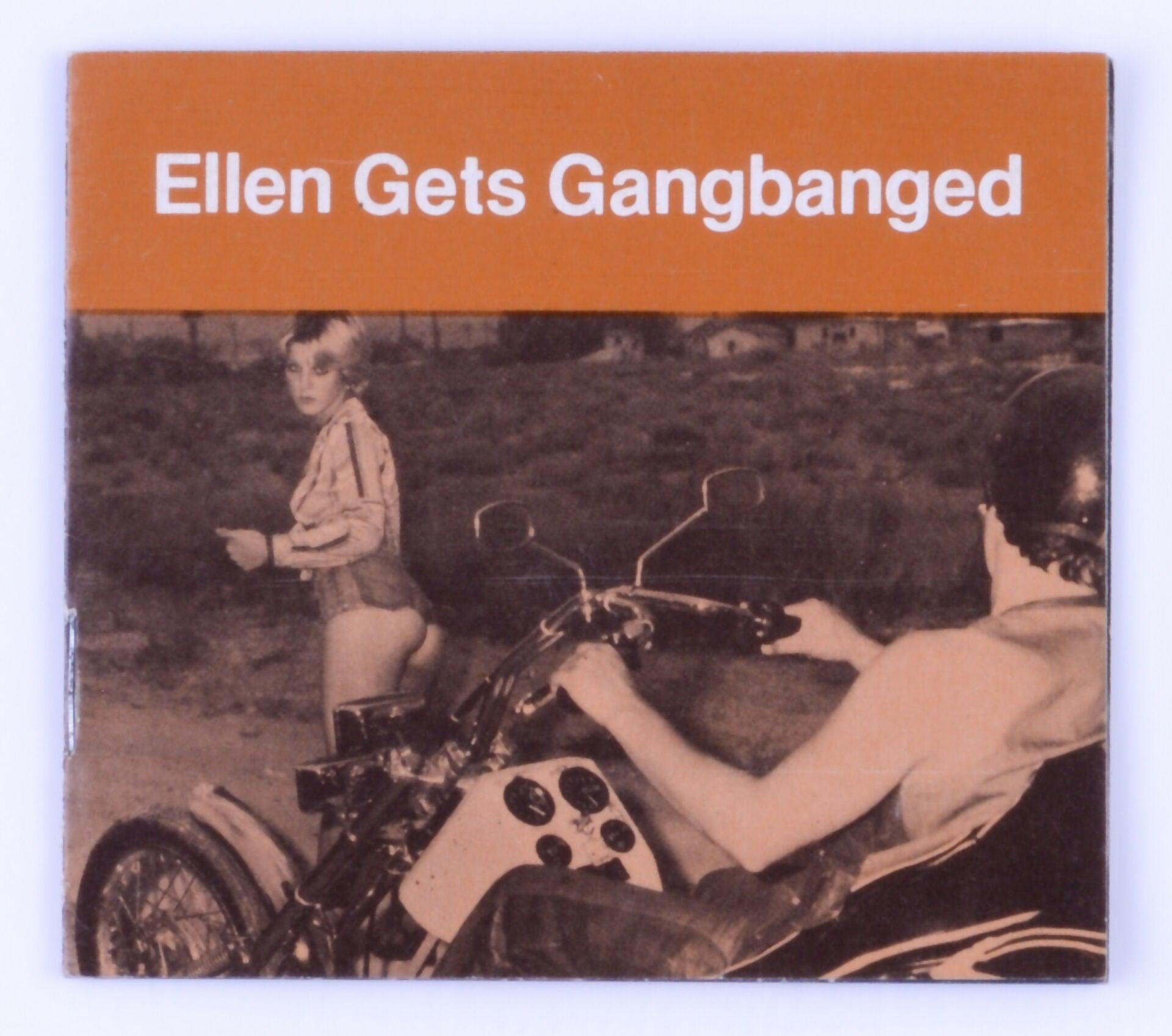 *Rare* Ellen Gets Gangbanged 4" x 3.5" Hardcore Booklet 10 Pages Unknown Publication Date (Not Actually A Gangbang) - XXX Marketplace