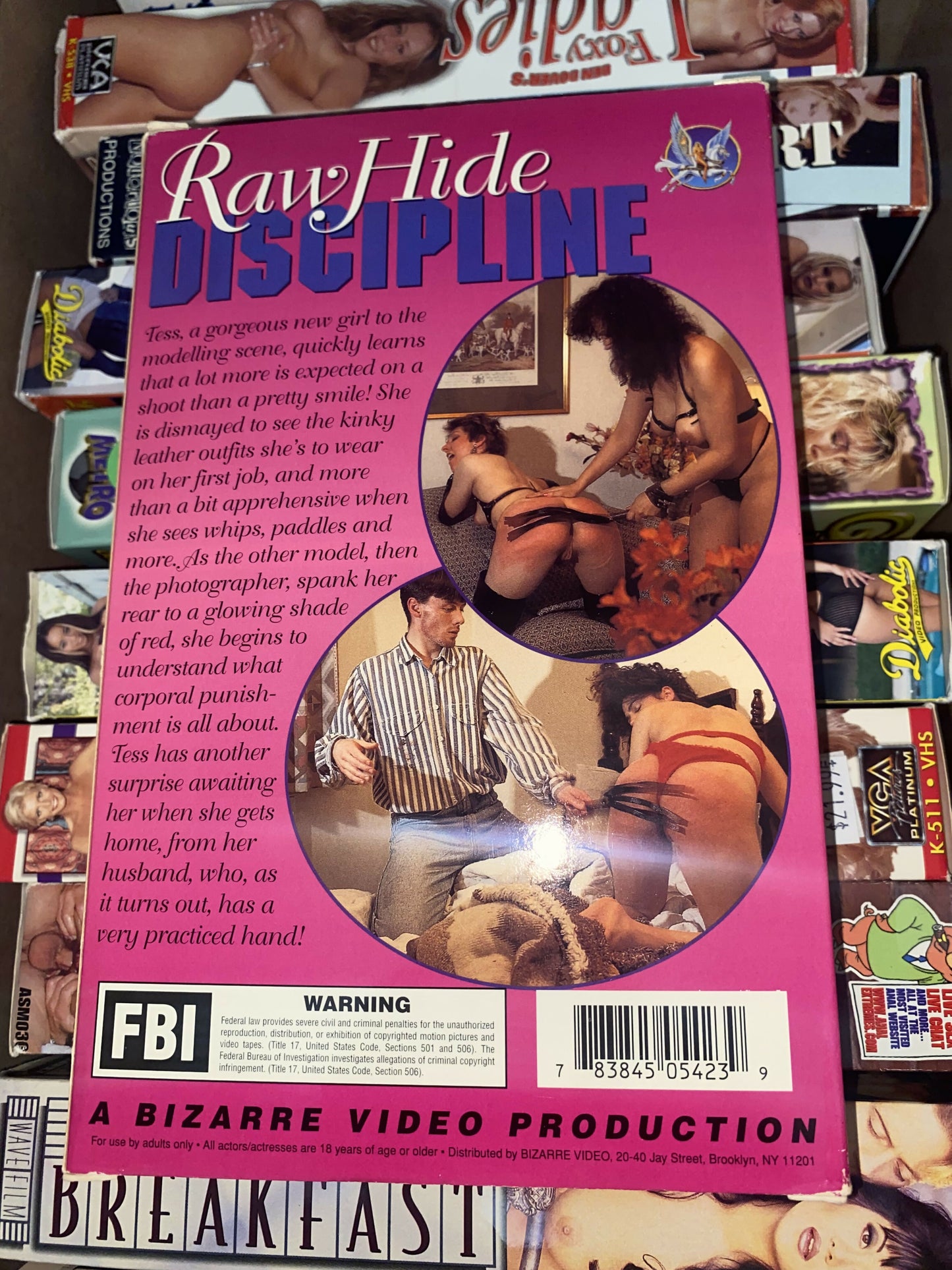 Raw Hide Discipline VHS