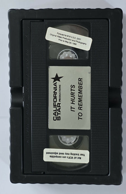 It Hurts To Rembember (1986) VHS