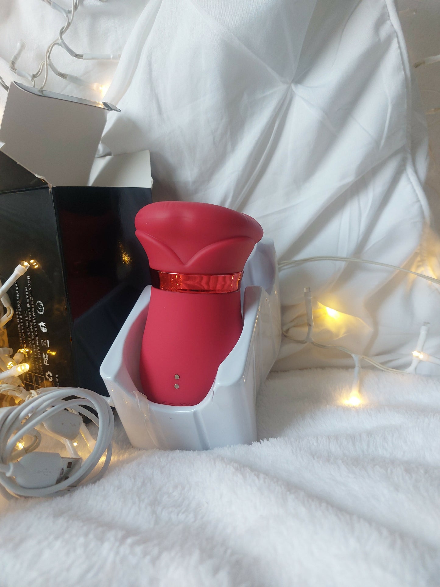 Sovokn 5IN1 Mouth Sucking Rose Vibrator-App Control & Manual