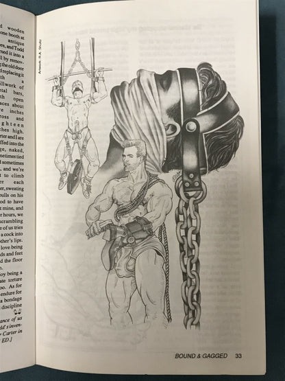 BOUND & GAGGED #24, 1991, Gay Men’s Bondage Guide Magazine Exc. Cond.