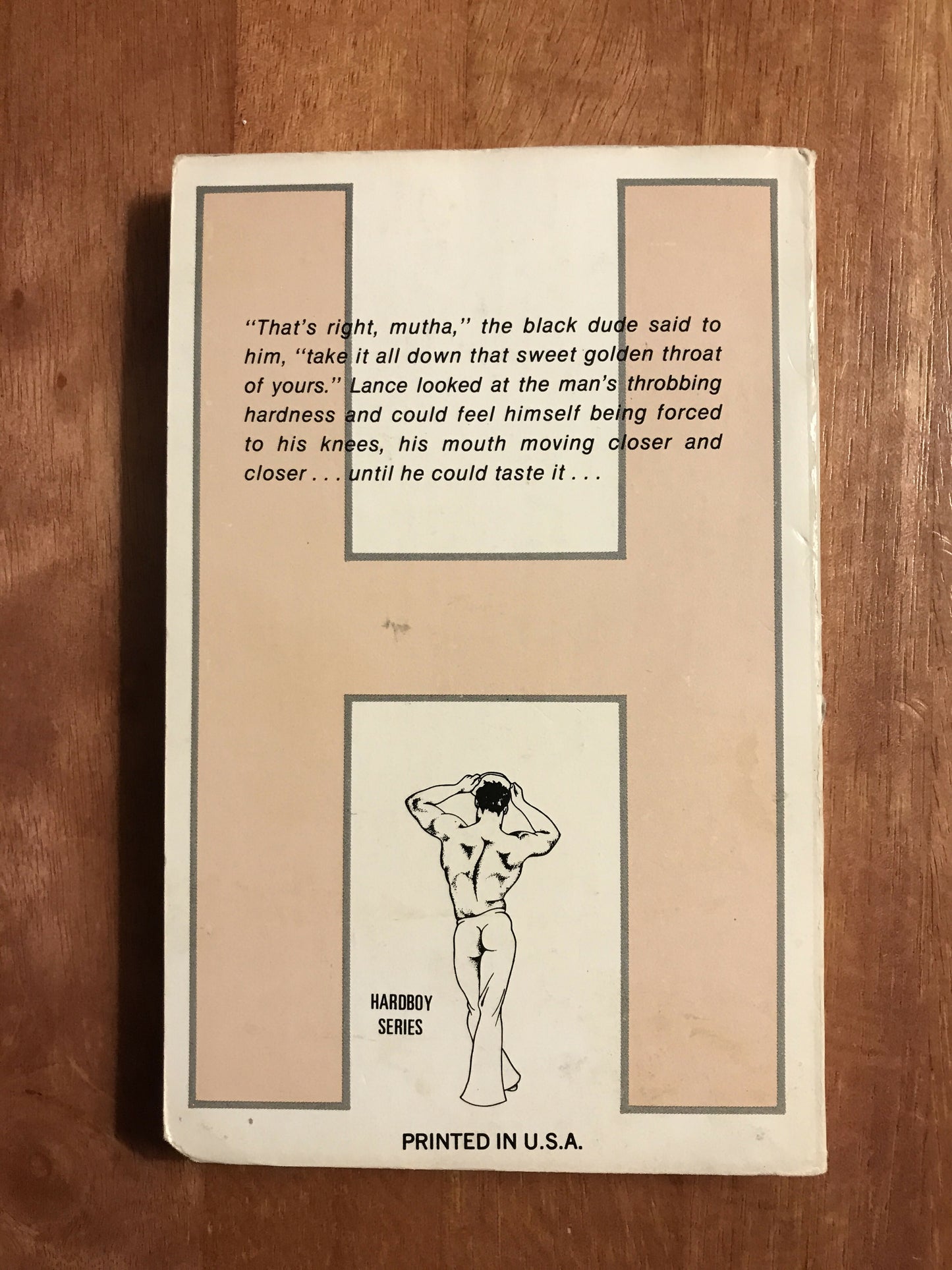 Vintage gay pulp book “STREET TRADE” 1977 HardBoy Series HB-501 by Mannie Hall