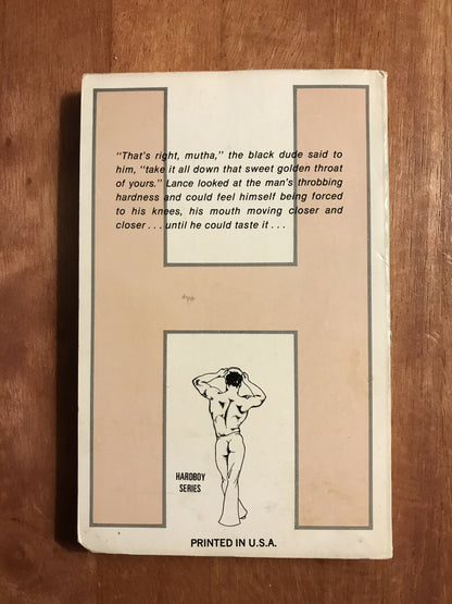 Vintage gay pulp book “STREET TRADE” 1977 HardBoy Series HB-501 by Mannie Hall