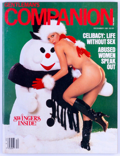 GENTELMAN'S COMPANION Vintage Softcore Adult Magazine Vol. 2 No. 8 December 1981 - XXX Marketplace