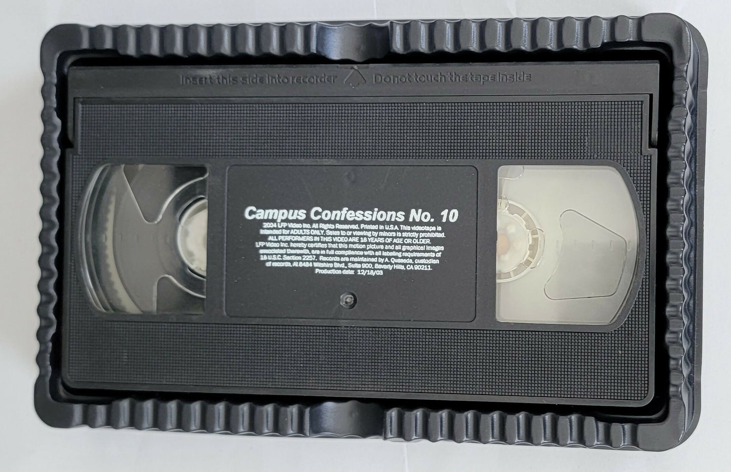 HUSTLER Campus Confessions #10 in New York (2004) VHS