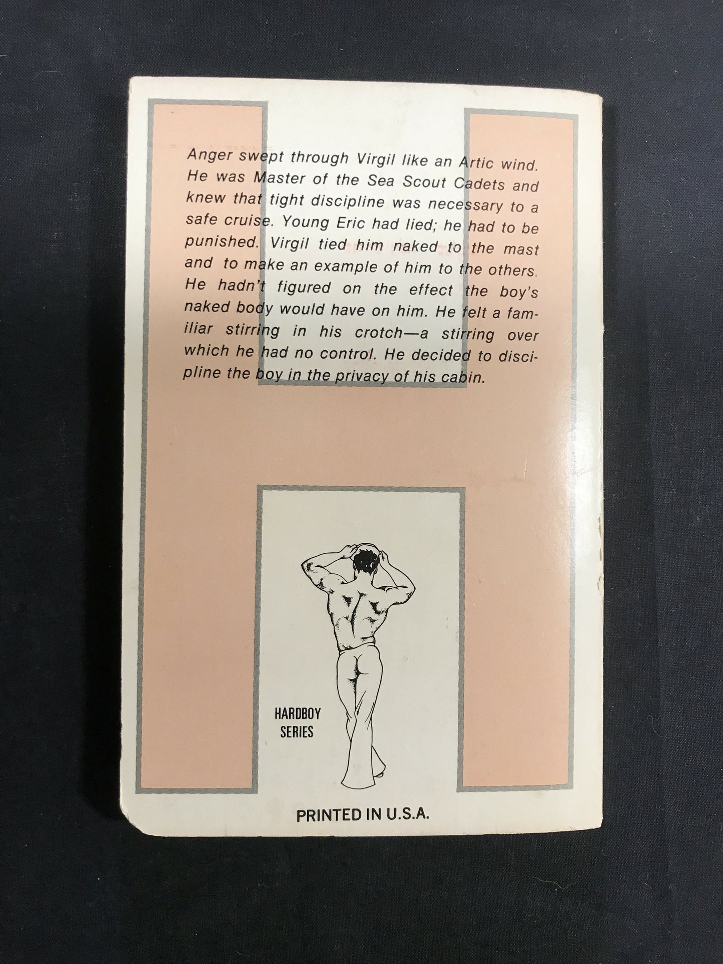 Vintage gay pulp book “Cadet Master” 1977 HardBoy Series HB-503 by Mannie Hall