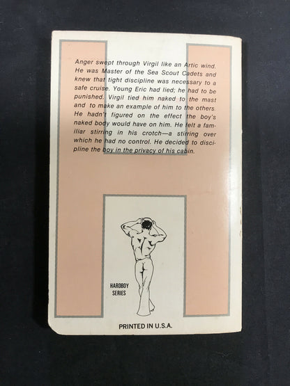 Vintage gay pulp book “Cadet Master” 1977 HardBoy Series HB-503 by Mannie Hall