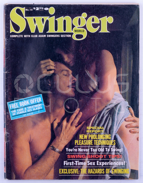 Swinger World August 1978 Vol. 3 No. 10 Personals Contact Vintage Softcore Adult Magazine