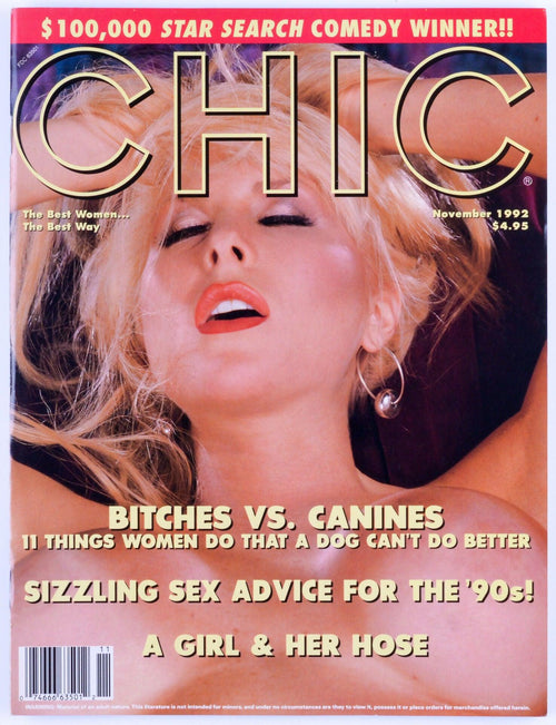 CHIC Softcore Adult Magazine Vol. 17 No. 1 November 1992 - Tami Monroe