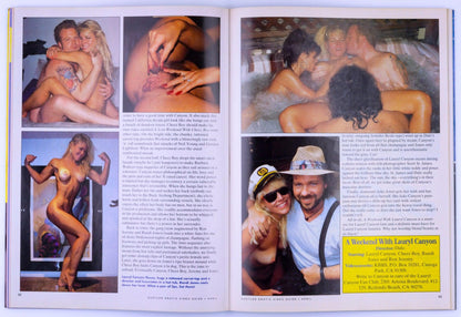 HUSTLER Erotic VIDEO April 1993 Vol. 8 No. 2 Vintage Softcore Adult Magazine - Nikki Dial, Tiffany Million, Nina Suave, Racquel Darrian, Tiffany Mynx - XXX Marketplace