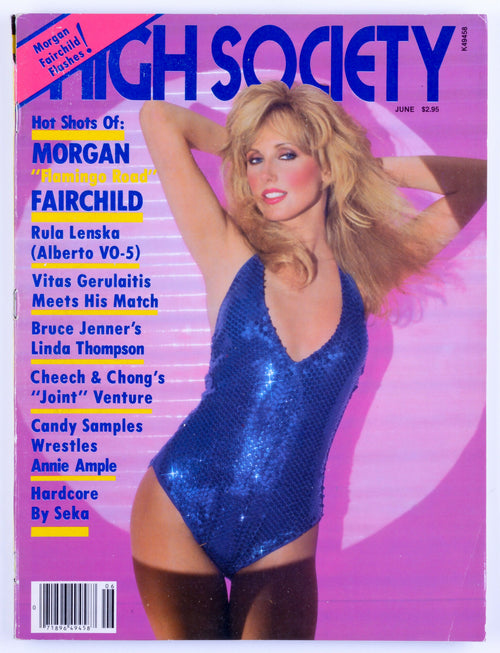 *Rare* HIGH SOCIETY June 1981 Vol. 6 No. 1 Vintage Softcore Magazine - Maria Tortuga, Candy Samples, Annie Ample, Seka