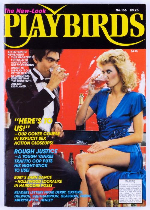 PLAYBIRDS No. 156 Vintage Softcore UK Adult Magazine Unknown Publication Date