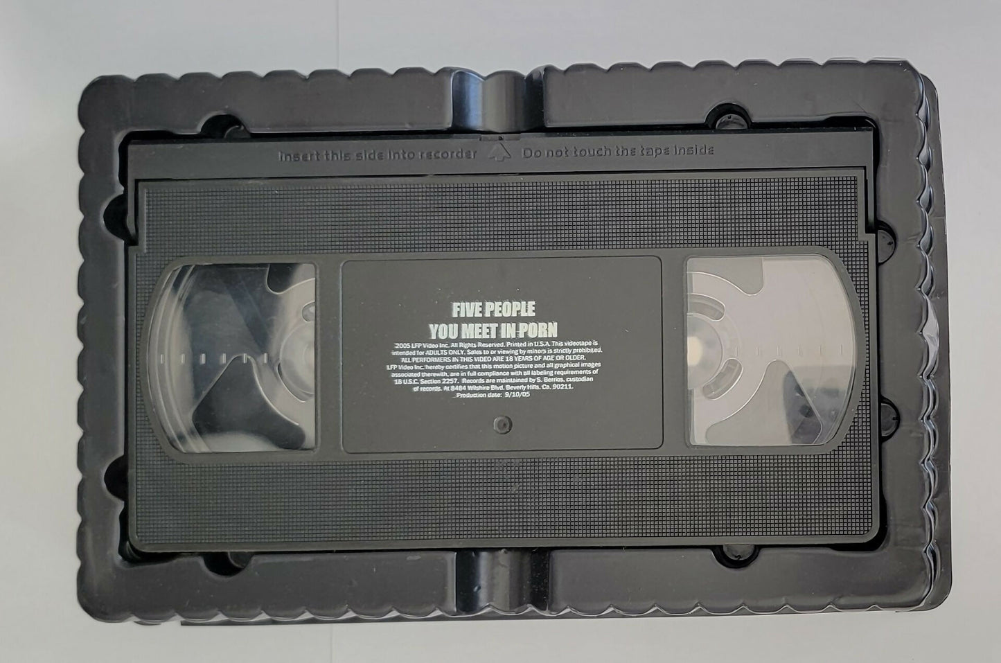 HUSTLER 5 People You Meet In Porn (2005) VHS