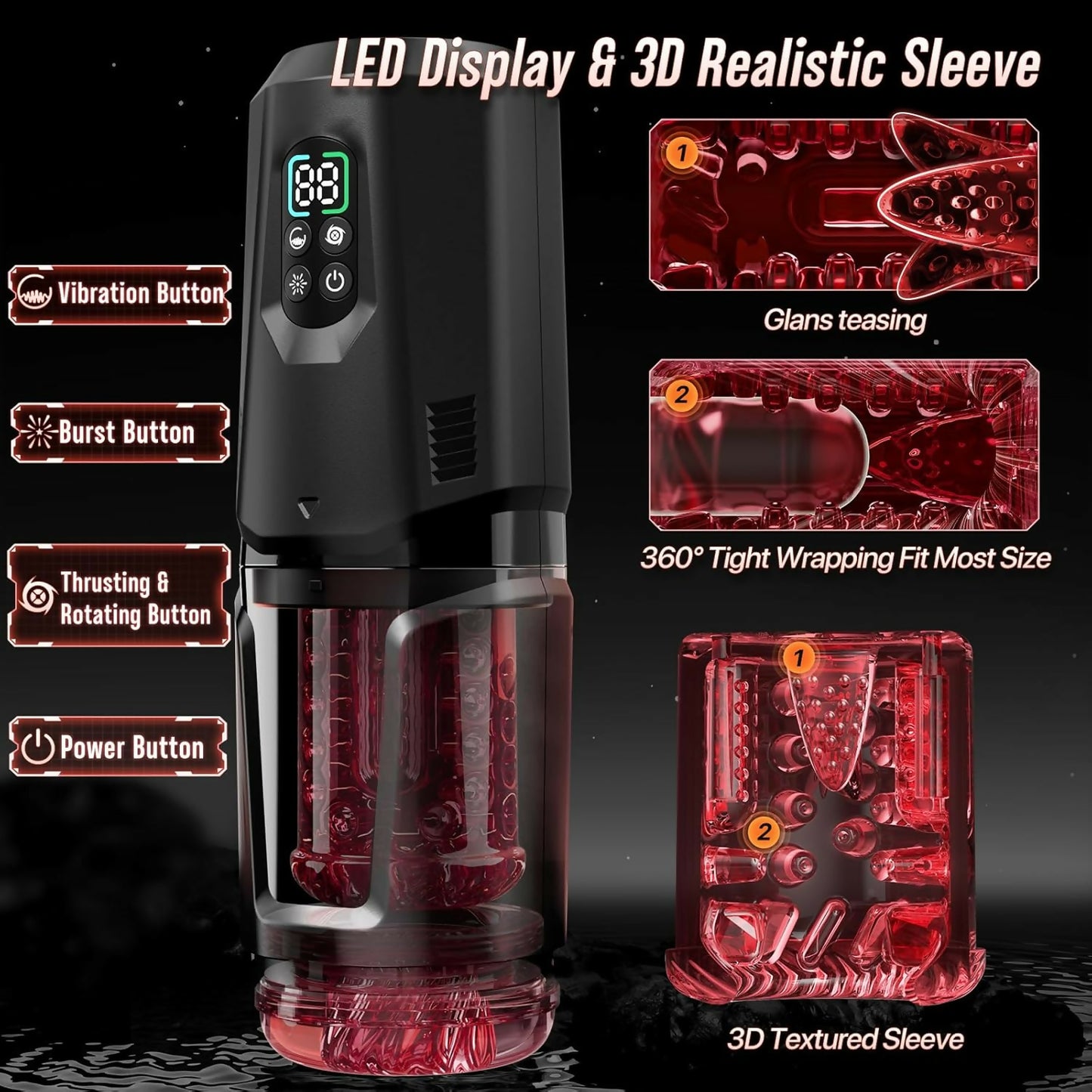 EINSEO AI Sync Male Masturbator Stroker