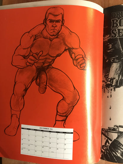 Drummer #34 Gay Men's Leather Magazine 1980 Nude Wrestling