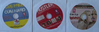 Lot of 9 XXX Hustler Supplemental DVDs - Mid 2000s - #3