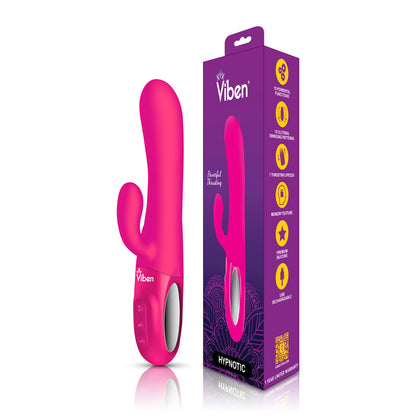 Viben - Hypnotic Clit Teaser and Thrusting Rabbit - Hot Pink