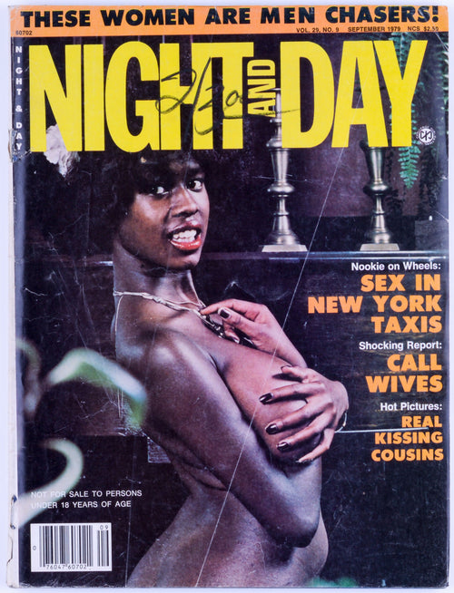 NIGHT AND DAY September 1979 Vol. 29 No. 9 Softcore Vintage Adult Magazine - Lisa Deleeuw