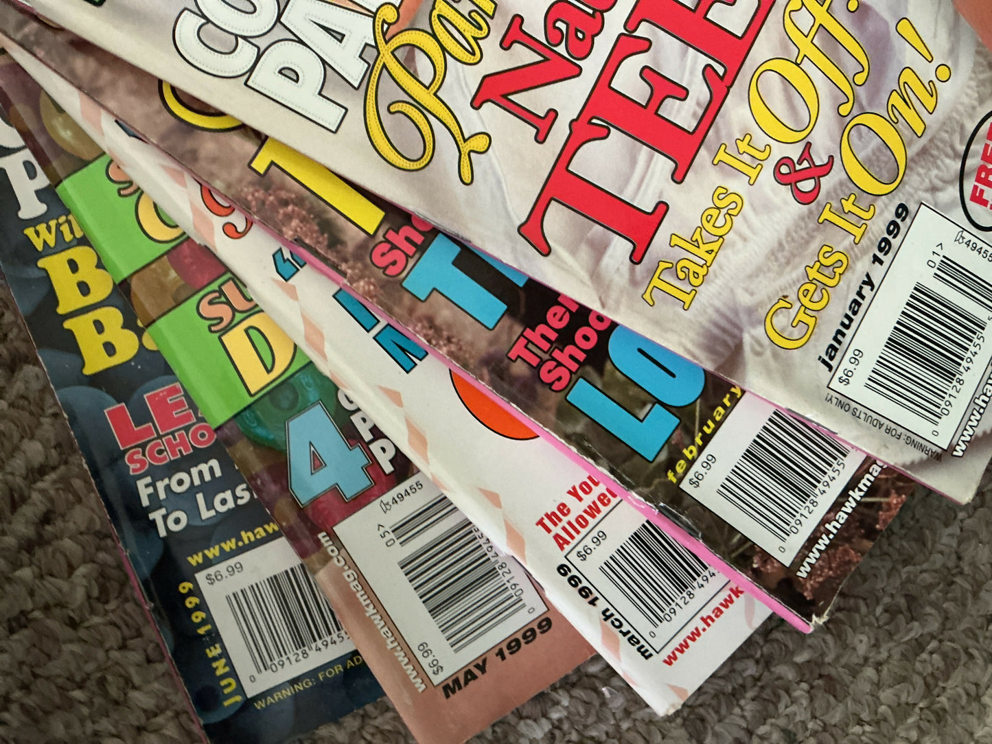 Hawk LOT of 17 Issues