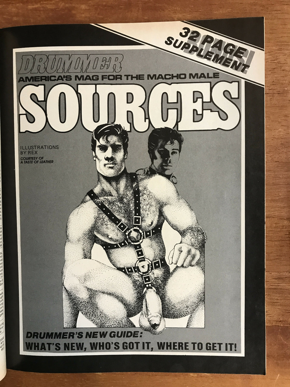 Drummer #47 Gay Men's Leather Magazine 1981 Macho Male Anniv. Issue