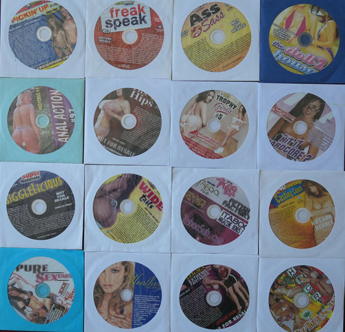 Lot of 16 XXX Supplemental DVD - Early to Mid 2000s - Lot #4