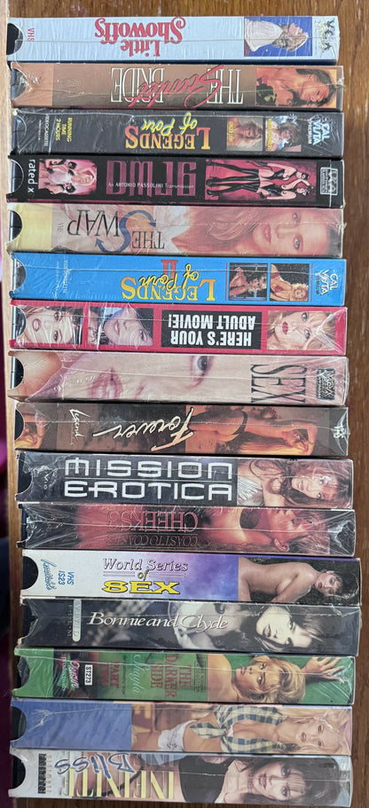 Vintage 90’s VHS Porn - Lot of 55 Tapes