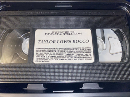 Taylor Loves Rocco VHS