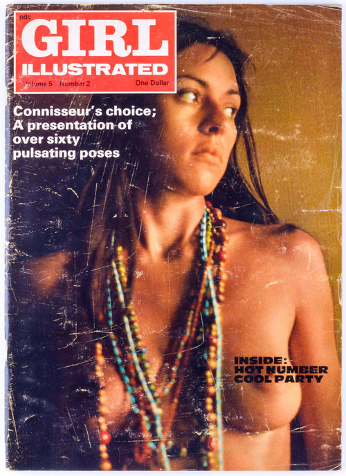*Rare* GIRL ILLUSTRATED Vol. 5 No. 2 Vintage Softcore UK Adult Magazine Unknown Publication Date - Carol Debre, Spolange Meilat, Emma Mahr, Yvonne Paul, Nicole Grant
