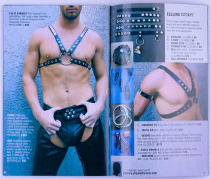 *Rare* DREAM DRESSER BDSM Adult Clothing Catalog 2003 - XXX Marketplace