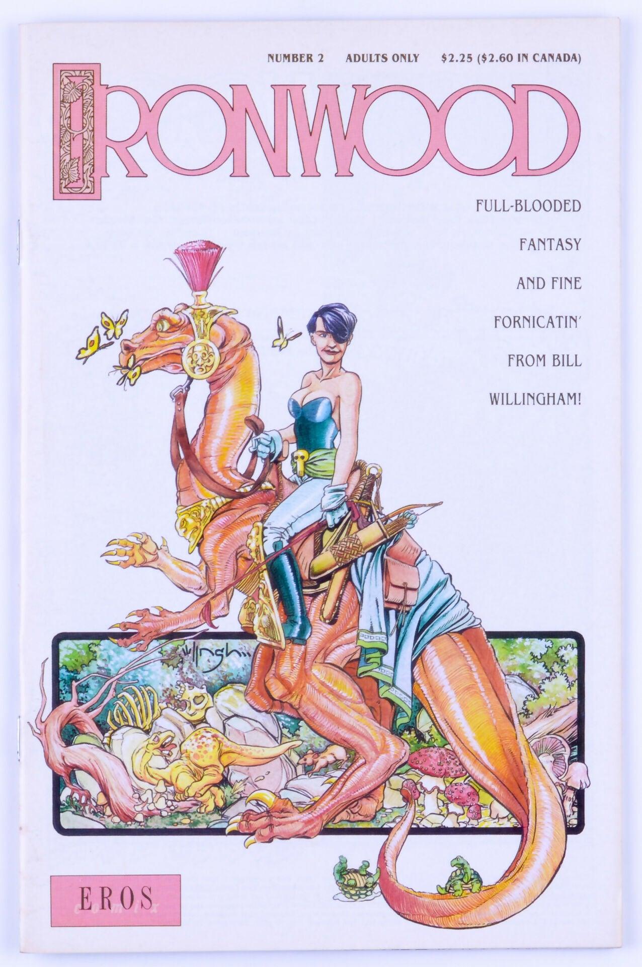 IRONWOOD No. 2 March 1991 By Bill Willingham EROS Comix Fantasy Adult Comic Book - XXX Marketplace