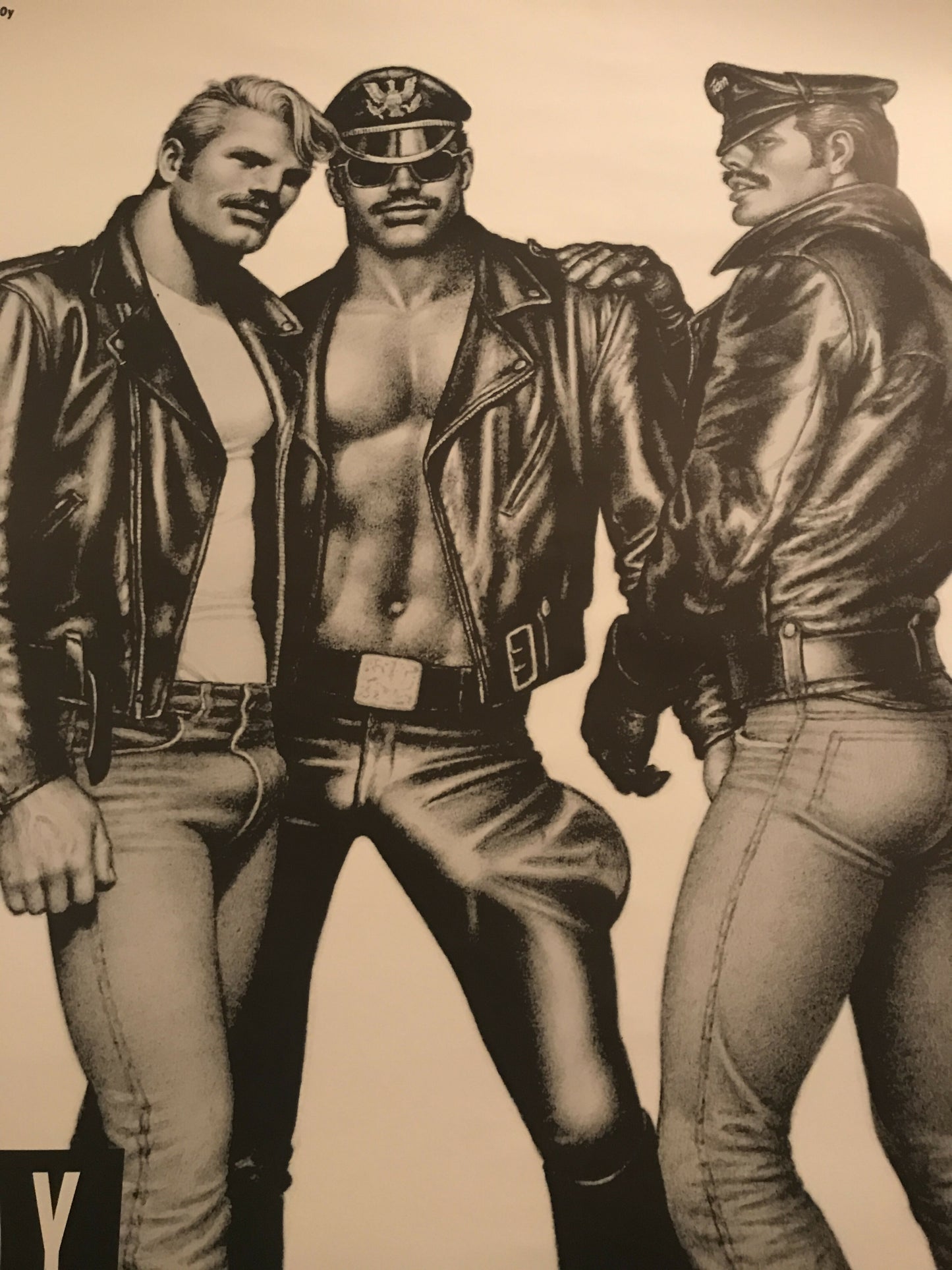 Tom of Finland "Daddy and the Muscle Academy" Original 1991 Movie Poster