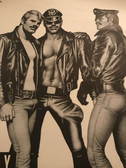 Tom of Finland "Daddy and the Muscle Academy" Original 1991 Movie Poster