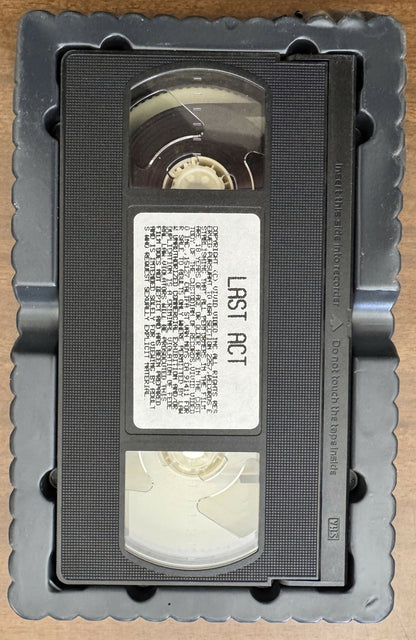 Teri Weigel The Last Act (VHS)