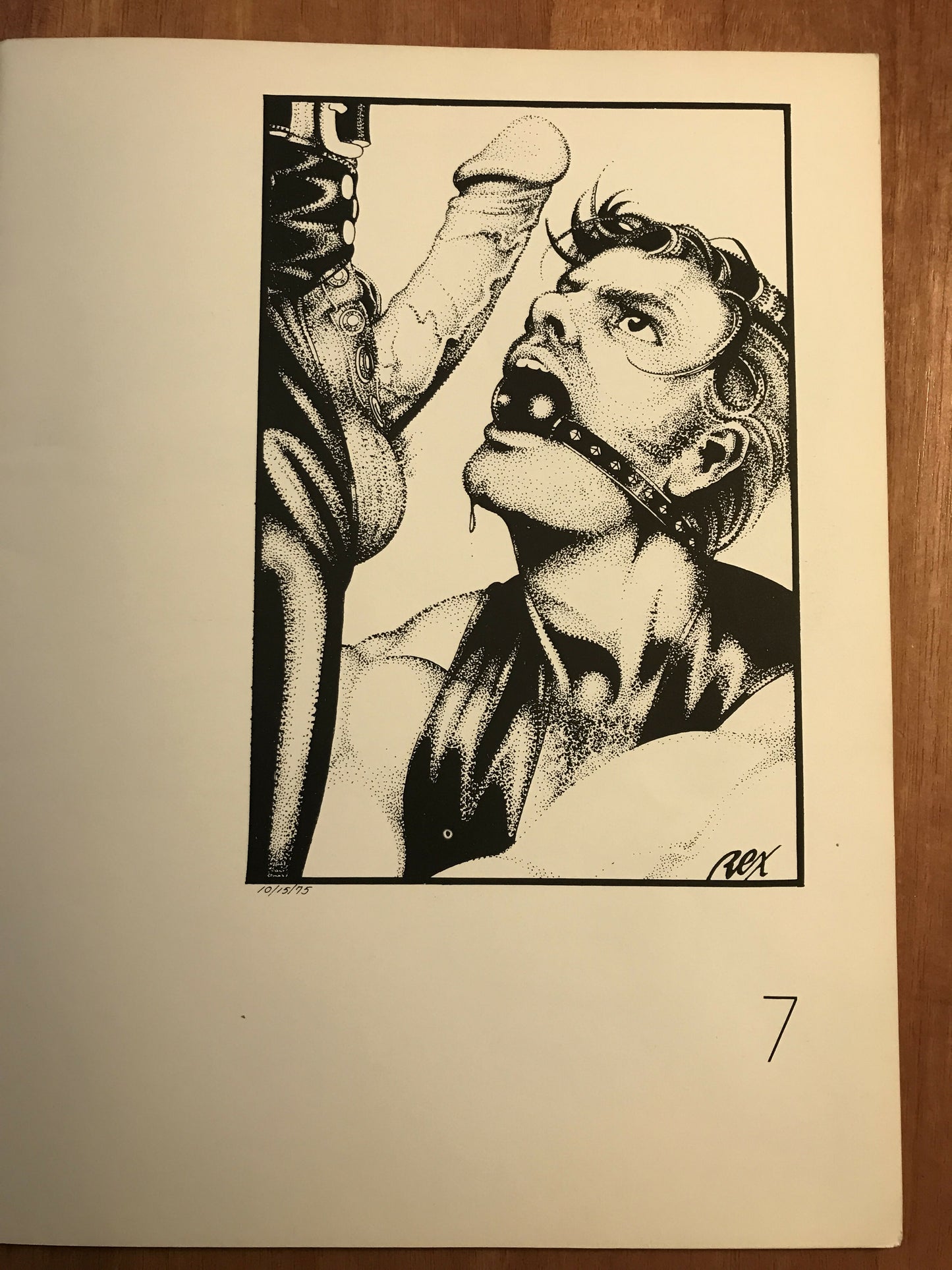 Mannespielen by REX, Rare 1976 Art Portfolio of his work. Great Condition