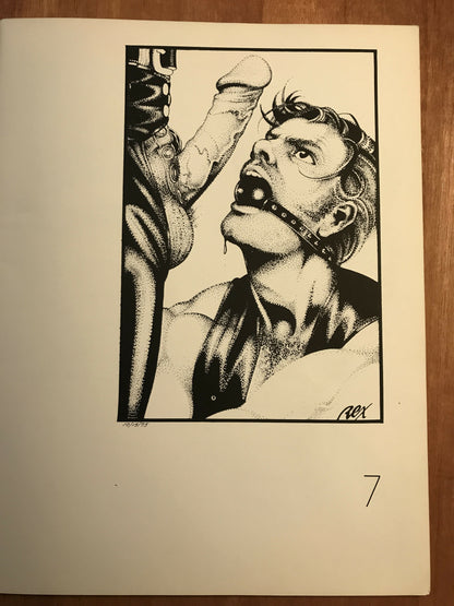Mannespielen by REX, Rare 1976 Art Portfolio of his work. Great Condition