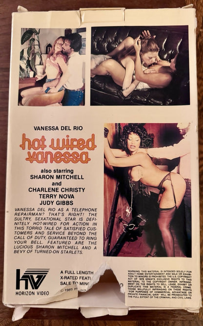 Hot Wired Vanessa (1985, VHS)
