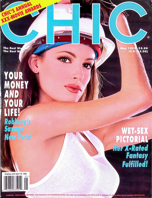 CHIC May 1995 Vol. 19 No. 6 Vintage Softcore Magazine