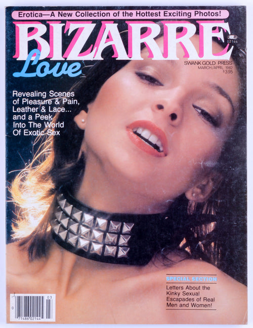 BIZARRE Love March/April 1982 Vol. 1 No. 1 BDSM Fetish Softcore Vintage Adult Magazine