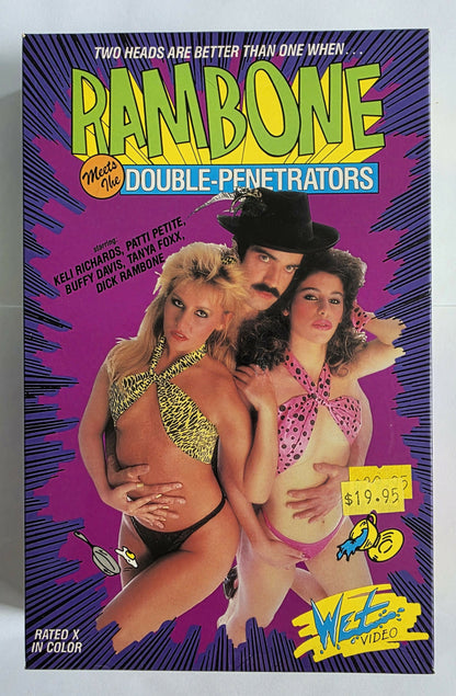 Rambone Meets The Double Penetrators (1986) VHS