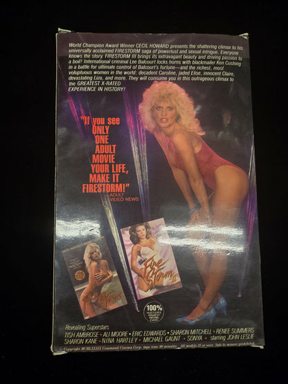 Cecil Howards Firestorm 3 VHS
