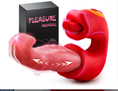 Toendi 3-in-1 Tongue Licking & G-spot Vibrator (Factory sealed)
