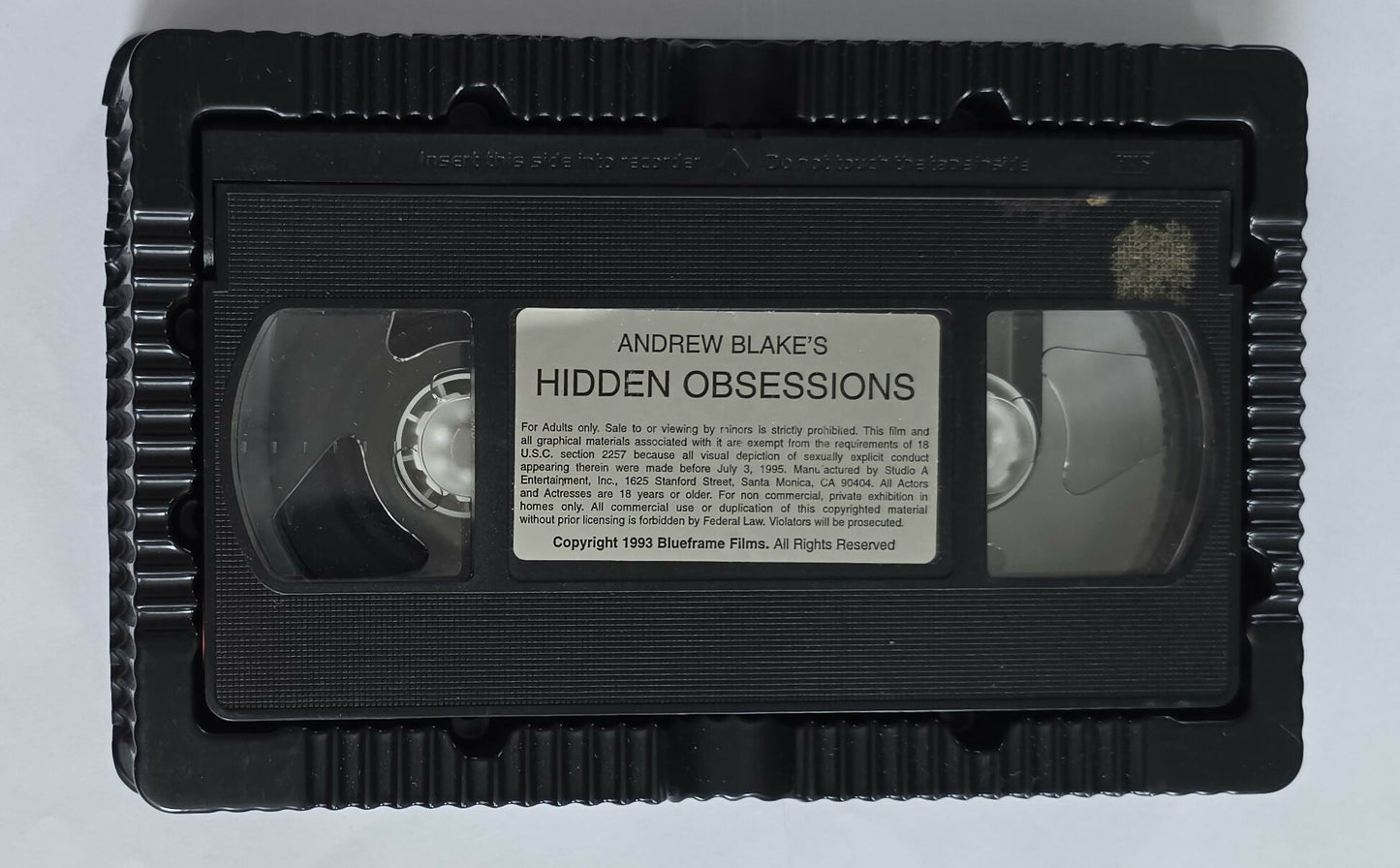 Hidden Obsessions (1993) VHS