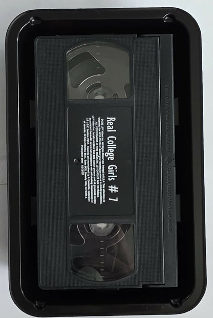 Lot of 4 Hustler's Real College Girls VHS Videos (2002-2004)