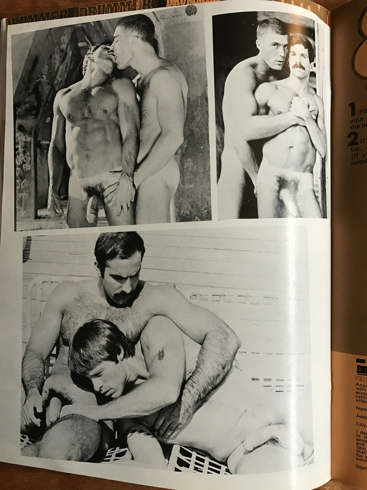 Drummer #29 Gay Men's Leather Magazine 1979 Domino Art Feet Fetish