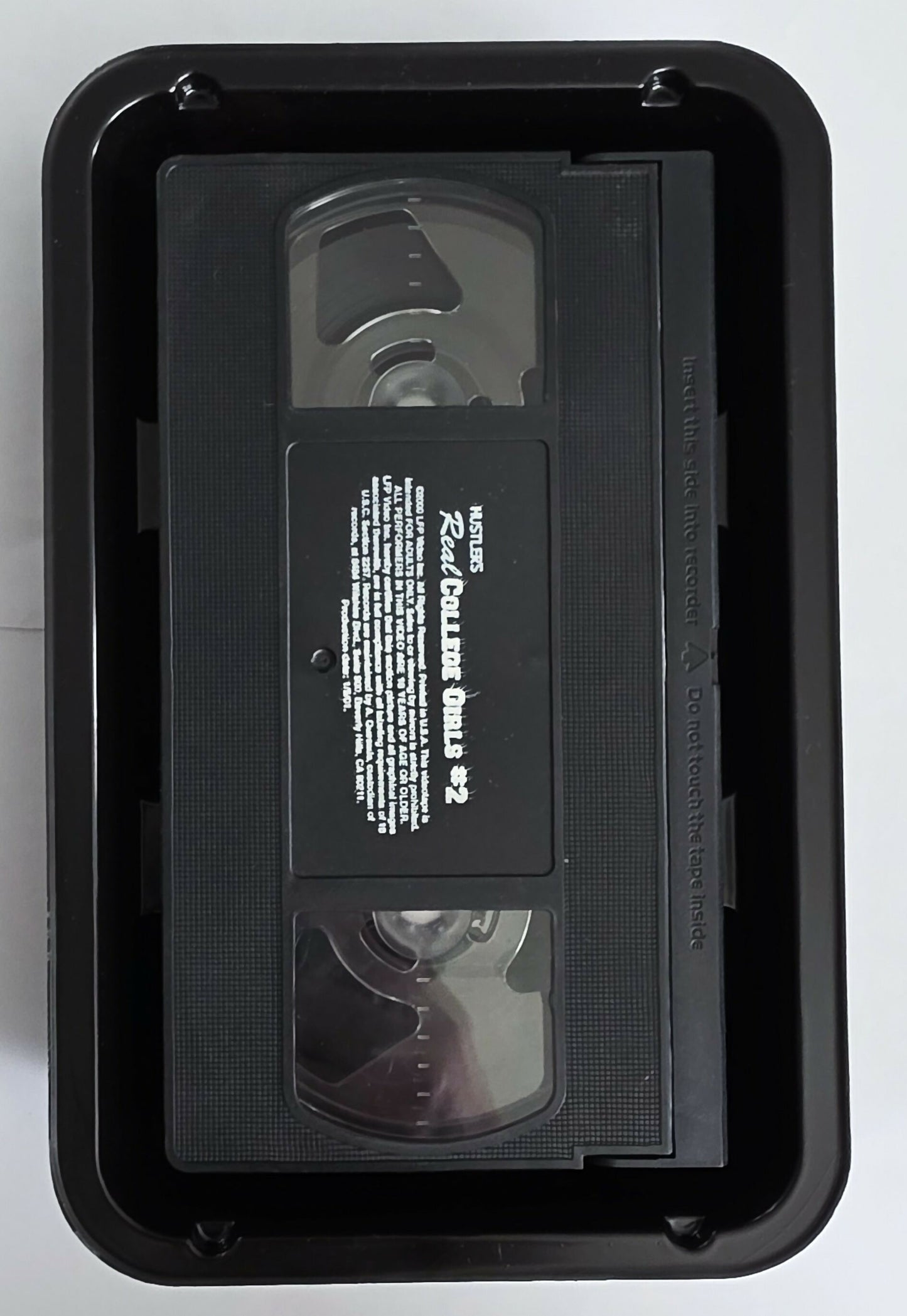 Lot of 4 Hustler's Real College Girls VHS Videos (2002-2004)
