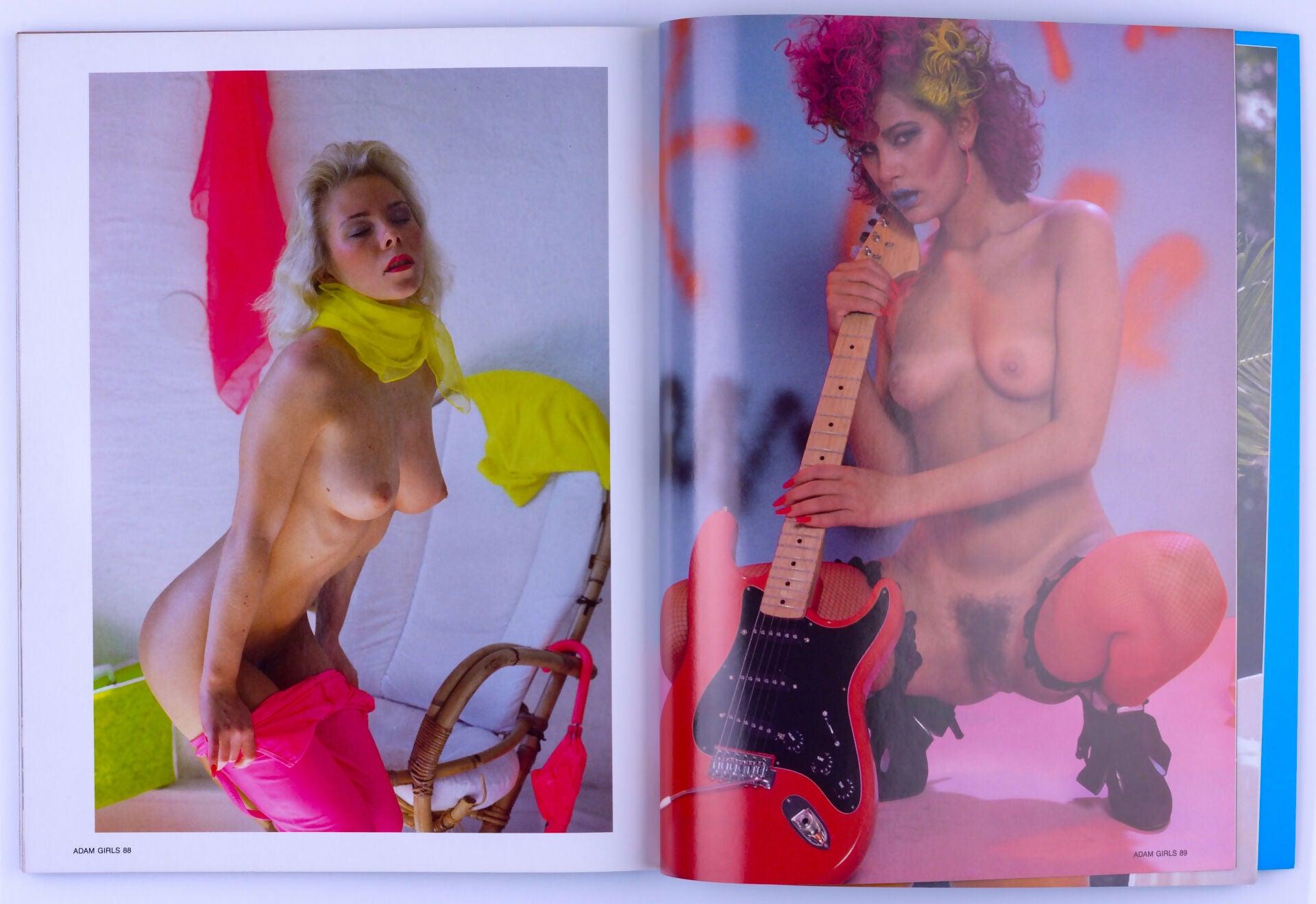 ADAM GIRLS INTERNATIONAL Vol. 2 No. 5 1989 Vintage Softcore Adult Magazine - Joyce Gibson - XXX Marketplace