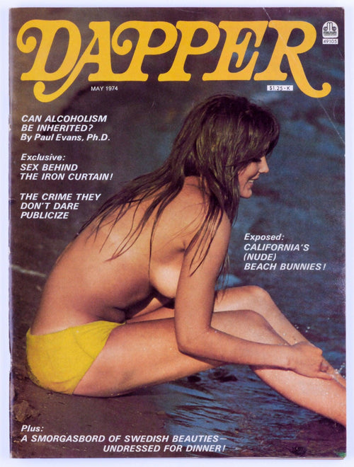 DAPPER Vintage Softcore Adult Magazine May 1974