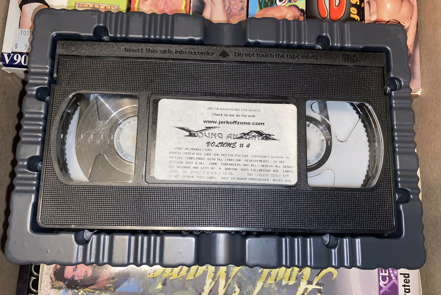 Young And Anal 4 VHS - JM Productions