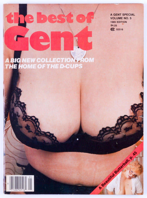 The Best of GENT Softcore Vintage Adult Big Tits Magazine GENT Special No. 5 1985 Edition - Candy Samples, Karen Brown, Justice